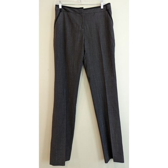 Ted Baker London Charcoal Wool Blend Dress Pants - Picture 1 of 6